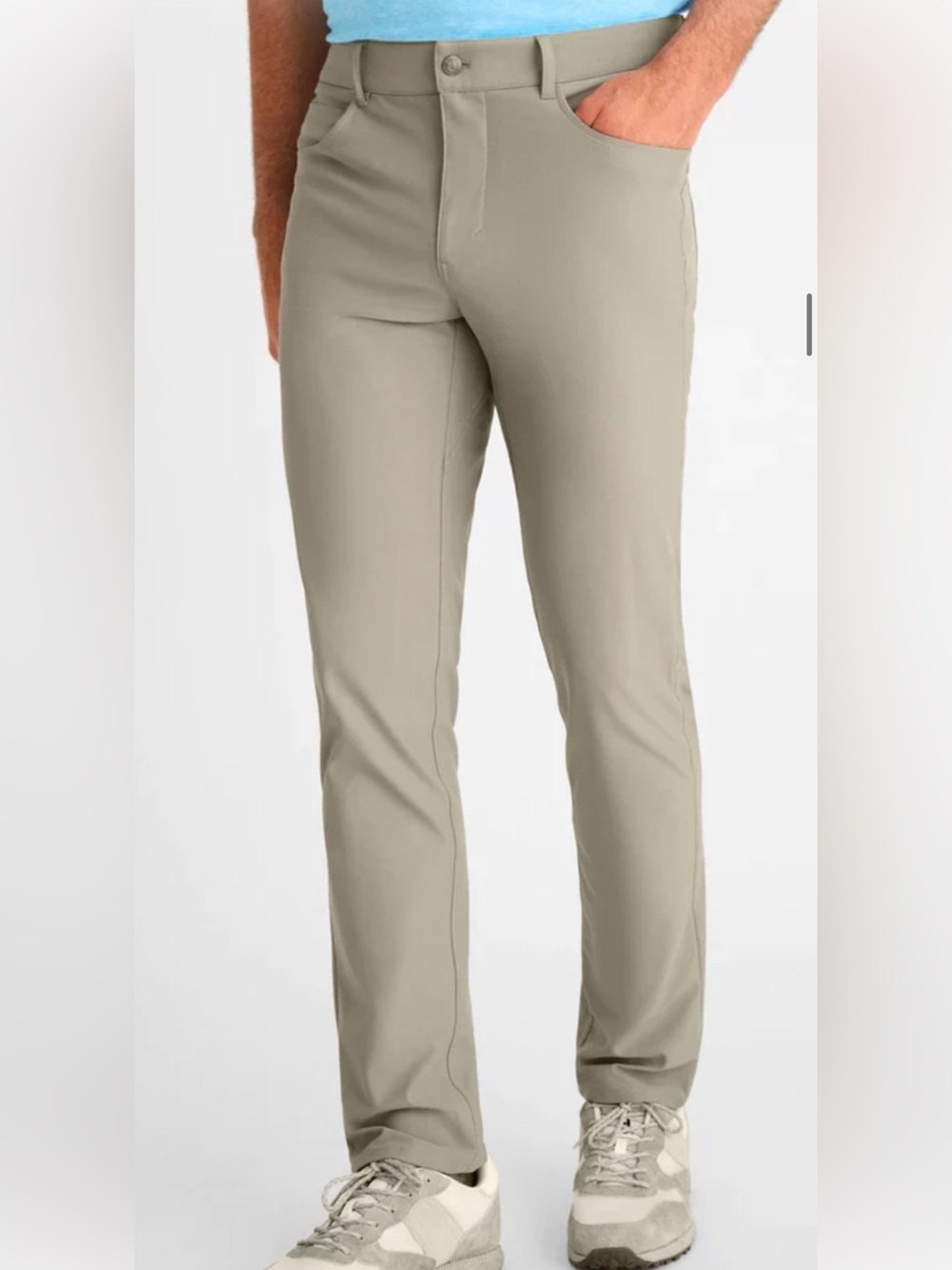 johnnie-O Prep-formance pants in light khaki